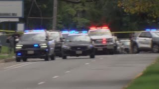 Crime Scene of Shooting on Melrose Avenue [upl. by Hallagan]