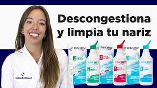 RHINOMER 👃 La solución para la descongestión nasal 🌊  Farmaciasdirect [upl. by Gemini]