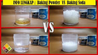 Perbezaan baking soda dan baking powder yang lengkap ANDA HARUS TAHU [upl. by Yrallih]