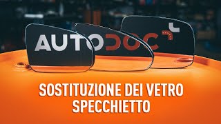 Come cambiare il vetro dello specchietto retrovisore VIDEO TUTORIAL DI AUTODOC [upl. by Pinkham]