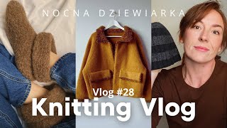 🎃Koszmar dziewiarki czy twórczy proces Filcowanie wełny  Inspiracje  Knitting Vlog [upl. by Verda431]