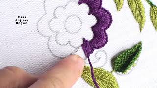 quotTrellis Stitch Hand Embroidery Tutorial Create Stunning Designs with Easequot [upl. by Llemar]