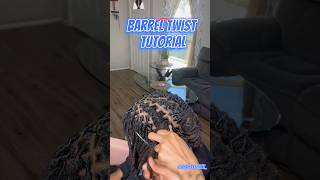 Barrel Twist Tutorial 🔥💙 [upl. by Nishi]