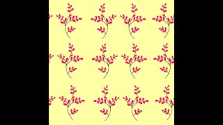 Reverse drop textile repeat  Adobe Illustrator [upl. by Rufina]