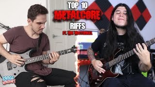 TOP 10 METALCORE RIFFS ft Nik Nocturnal [upl. by Graham]