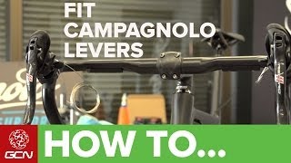 How To Fit Campagnolo Ergopower Levers [upl. by Gilberte79]