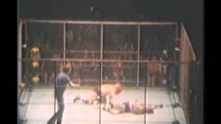 Cage Match  Ric Flair vs Blackjack Mulligan [upl. by Dolli]