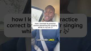 How I Learned To Breathe Right For Singing While In The Car [upl. by Risser]