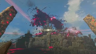 Zelda Breath of the Wild Ganon Final Boss Fight [upl. by Oenire]