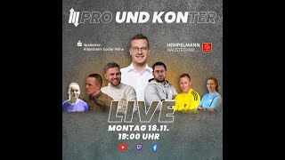 Pro und Konter mit den Sonnentaler Hallenmasters und die ViertelfinalAuslosung des Kreispokals [upl. by Okimuk]