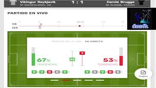 Vikingur Reykjavik vs Cercle Brugge [upl. by Sedinoel176]