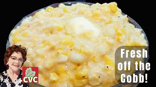 How We Make Cream Corn  Old Fashioned Southern Sides [upl. by Sorrows]