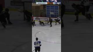 PIJHL  Sam WeinsteinSmith diving save vs Abbotsford [upl. by Amsed]