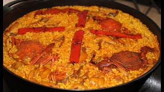 🥘Arroz de marisco con Nécoras PEDAZO DE SABOR AUTÉNTICO [upl. by Eilrebmik]