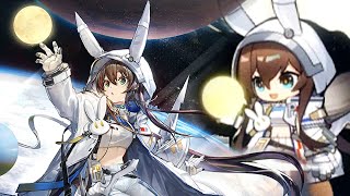 【Arknights】 Space Amiya Skin Review [upl. by Lilhak982]