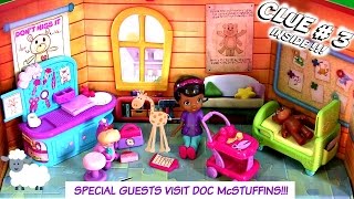 Doc McStuffins Hospital Stay Doc McStuffins Hallie and surprises [upl. by Nnyltiac227]