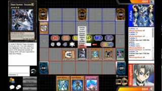 Yugioh  Revamped Dark Magician vs Heraldic Beast [upl. by Edmon]