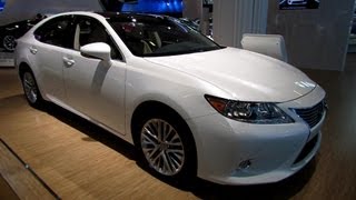 2013 Lexus ES350  Exterior and Interior Walkaround  2013 Montreal Auto Show [upl. by Mayfield]