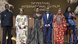 Lingui de MahamatSaleh Haroun vise la palme dor à Cannes [upl. by Eseuqram]