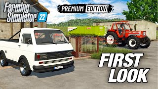 Farming Simulator 22 Premium Edition  Zielonka  First Look [upl. by Rehptsirhc835]