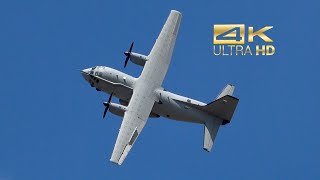 Alenia C27J Spartan Italian Air Force flying Display RAF Fairford RIAT 2024 Airshow CSX62219 [upl. by Nosinned]