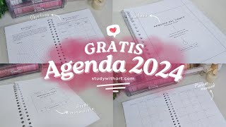 Agenda 2024 GRATIS para descargar e imprimir  Planner Digital  agenda2024 agenda 2024 [upl. by Meletius]