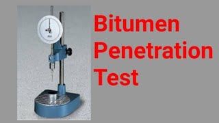 Penetration Test on Bitumen [upl. by Erej205]