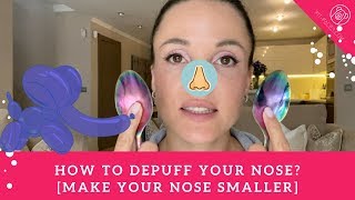 How To Make Your Nose Smaller And Sharper Face Yoga  Spoon Massage [upl. by Darryn]