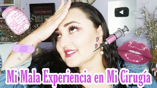 Mi Mala Experiencia en Mi Cirugia 💉 Lipopapada  Bichectomia  M Mandíbulas  Relleno de Labios 💔 [upl. by Laurinda]