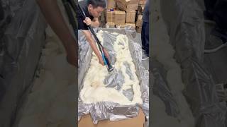 Onsite foam packaging protection method for large products [upl. by Elyn]