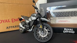 Royal Enfield Himalayan 450 Scale Model  Himalayan 450 112 scale Model  Unboxing [upl. by Colt]