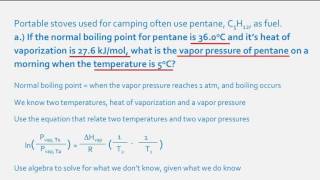 ClasiusClapeyron Equation [upl. by Haisi684]