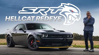 797hp Dodge Challenger Hellcat Redeye Review  Too Crazy For The UK  4K [upl. by Barlow]