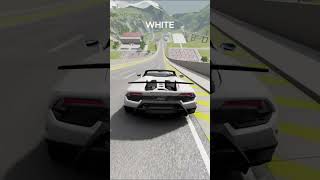 LAMBORGHINI speed test 🐂🏎️ beamngdrive beamngaccidents shorts beamng [upl. by Augustina]