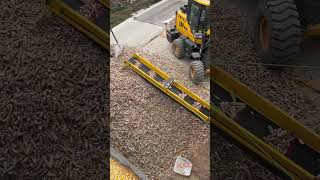 Forklift loading corn threshershorts viralshortsfeed [upl. by Eachelle]