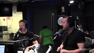 Ricky Gervais argues racism  Opie Radio podcast [upl. by Divadnahtanoj]