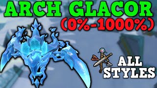 Beginners Arch Glacor Hard Mode Guide 01000  ALL STYLES COVERED  Runescape 3 20222023 [upl. by Natsirt]