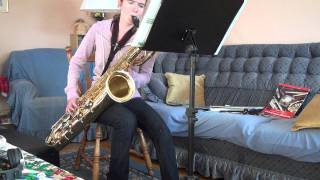 Youre a Mean One Mr Grinch  Baritone Saxophone [upl. by Marylee]