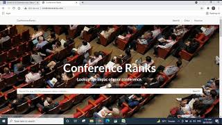 How to check Ranking of IEEE Conference Papers  How to find Ranking of Conference [upl. by Detta]