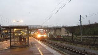 Paris UM3 B81500 sans arrêt TER Bourgogne  Lieusaint Moissy [upl. by Abell]