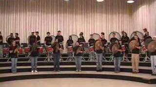 NC State Drumline Cadence Sequence [upl. by Gnihc]