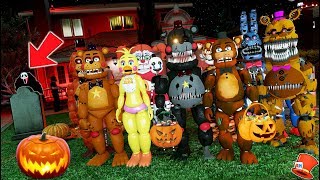 ANIMATRONICS vs TRICK OR TREATING 2018 GTA 5 Mods Funny Moments FNAF RedHatter [upl. by Asiret]