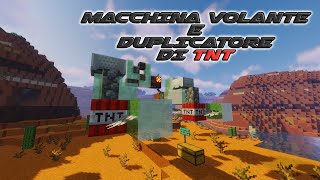 MACCHINA VOLTANTE E DUPLICATORE DI TNT  Minecraft tutorial  1163 [upl. by Filberto]