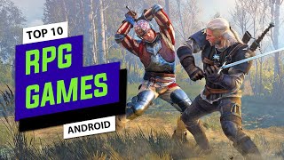 Top 10 Best Offline RPG Games For AndroidiOS High Graphics [upl. by Rellek675]