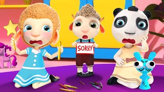 Little Brother Apologizes  Funny Cartoon for Kids  Songs for Children  Dolly and Friends 3D [upl. by Lovato719]