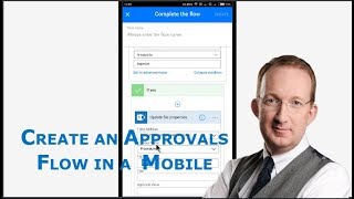 Create a SharePoint Approvals Flow in a Mobile [upl. by Huntlee]