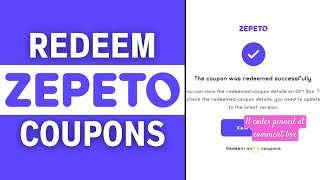 How to Redeem Zepeto Codes 2024 VERY EASY [upl. by Immanuel]