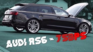 CarP♥rn  Audi RS6 C7  753PS  SKN Stufe 4  Milltek exhaust with downpipe [upl. by Urion]