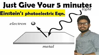 Einsteins photoelectric equation  Abhishek sahu [upl. by Nedla]