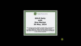 ForexPeaceArmy Sive Morten Daily Gold 052024 [upl. by Sevik]